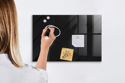 Memobord van glas met print inclusief neodymium magneten Memobord met magneten en foto's