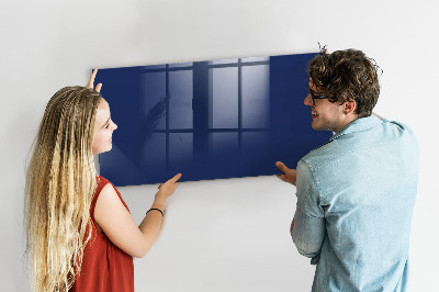 Memobord van glas met print inclusief neodymium magneten Magnetisch bord voor notities en foto's