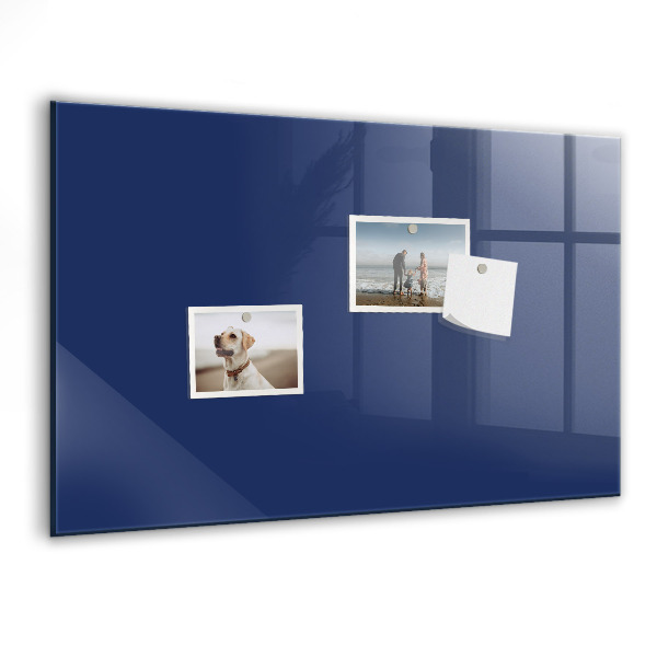 Memobord van glas met print inclusief neodymium magneten Magnetisch bord voor notities en foto's