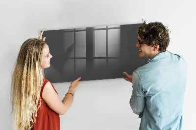 Memobord van glas met print inclusief neodymium magneten Een praktisch prikbord voor notities en foto's.