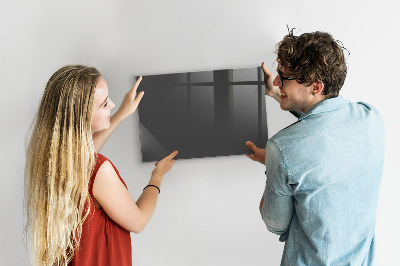 Memobord van glas met print inclusief neodymium magneten Een praktisch prikbord voor notities en foto's.