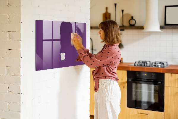 Decoratief glazen wandbord beschrijfbaar en magnetisch Magnetisch bord voor notities en foto's