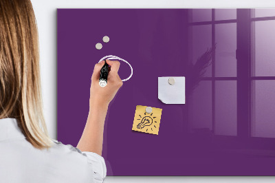 Decoratief glazen wandbord beschrijfbaar en magnetisch Magnetisch bord voor notities en foto's