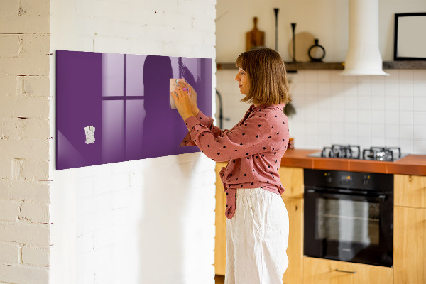 Decoratief glazen wandbord beschrijfbaar en magnetisch Magnetisch bord voor notities en foto's
