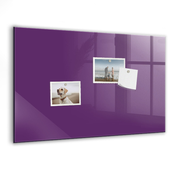 Decoratief glazen wandbord beschrijfbaar en magnetisch Magnetisch bord voor notities en foto's