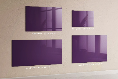 Decoratief glazen wandbord beschrijfbaar en magnetisch Magnetisch bord voor notities en foto's
