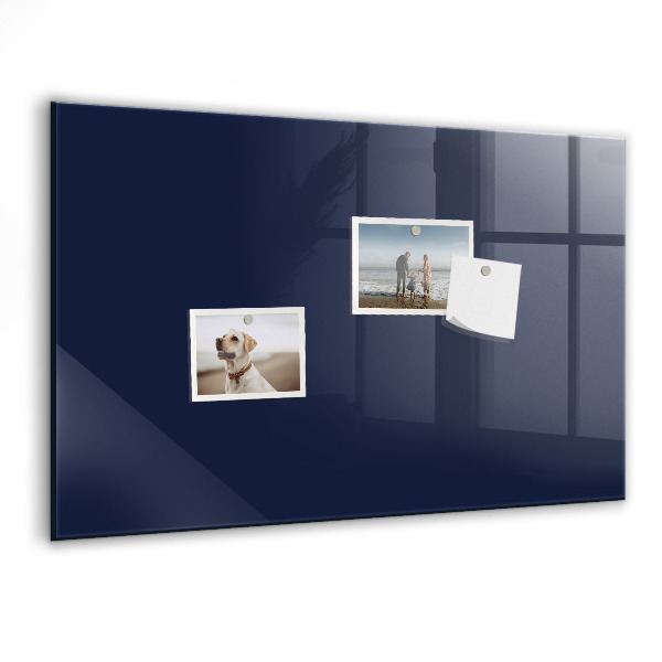 Memobord van glas met print inclusief neodymium magneten Magnetisch bord voor notities en foto's