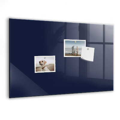 Memobord van glas met print inclusief neodymium magneten Magnetisch bord voor notities en foto's