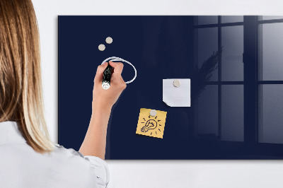 Memobord van glas met print inclusief neodymium magneten Magnetisch bord voor notities en foto's