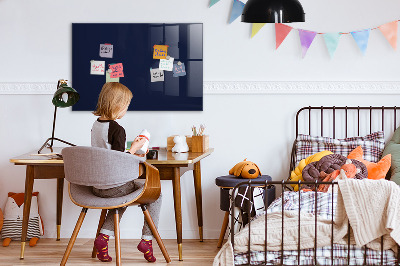 Memobord van glas met print inclusief neodymium magneten Magnetisch bord voor notities en foto's