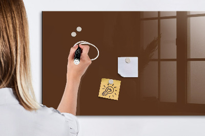 Memobord van glas met print inclusief neodymium magneten Magnetisch bord voor notities en foto's