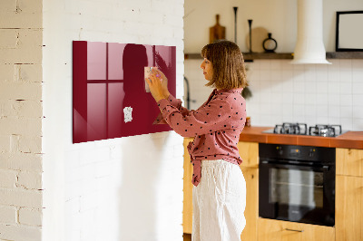 Memobord van glas met print inclusief neodymium magneten Een stijlvol bord voor notities en foto's