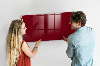 Memobord van glas met print inclusief neodymium magneten Een stijlvol bord voor notities en foto's
