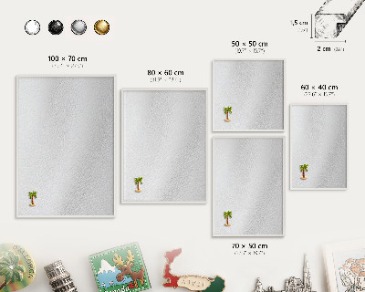 Magnetisch bord van metaal in een witte lijst Elegante textuur