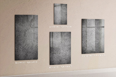 Memobord van glas met print inclusief neodymium magneten Een kleurrijk bord voor het presenteren van foto's