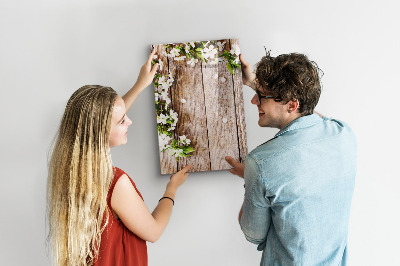 Memobord van glas met print inclusief neodymium magneten Creatief moodboard voor foto's en notities
