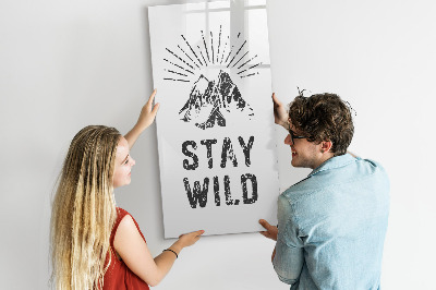 Memobord van glas met print inclusief neodymium magneten Een creatieve ruimte voor herinneringen en foto's