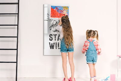 Memobord van glas met print inclusief neodymium magneten Een creatieve ruimte voor herinneringen en foto's