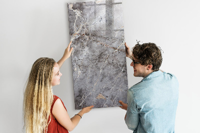 Memobord van glas met print inclusief neodymium magneten Memobord met magneten en foto's