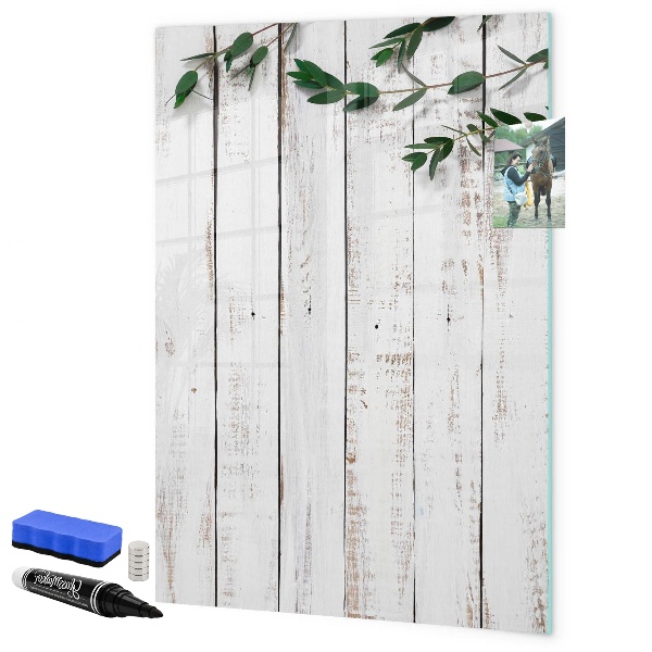 Memobord van glas met print inclusief neodymium magneten Een creatieve ruimte voor herinneringen en foto's