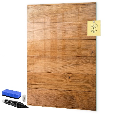 Memobord van glas met print inclusief neodymium magneten Een knusse plek voor herinneringen en foto's.