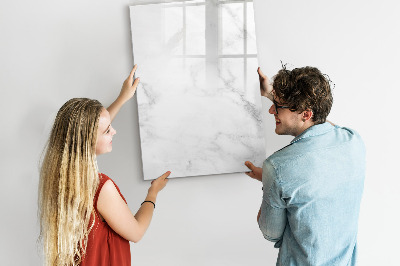 Decoratief glazen wandbord beschrijfbaar en magnetisch Magnetisch bord voor foto's en notities