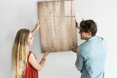 Memobord van glas met print inclusief neodymium magneten Bord voor foto's en notities
