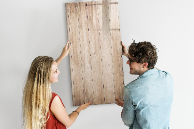 Memobord van glas met print inclusief neodymium magneten Bord voor foto's en notities