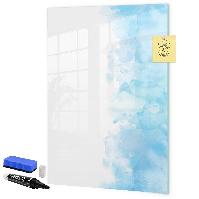 Memobord van glas met print inclusief neodymium magneten Creatief fotopresentatiebord