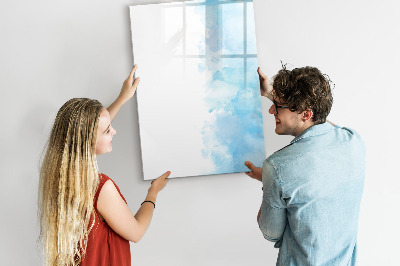 Memobord van glas met print inclusief neodymium magneten Creatief fotopresentatiebord