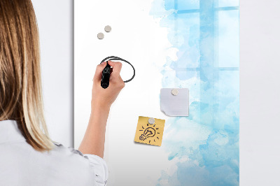 Memobord van glas met print inclusief neodymium magneten Creatief fotopresentatiebord