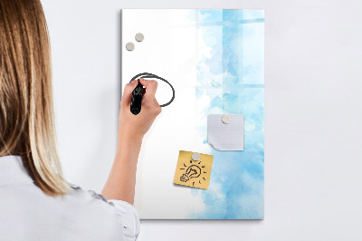 Memobord van glas met print inclusief neodymium magneten Creatief fotopresentatiebord