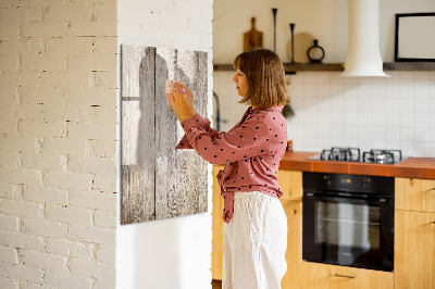 Decoratief glazen wandbord beschrijfbaar en magnetisch Foto-organizer aan de muur