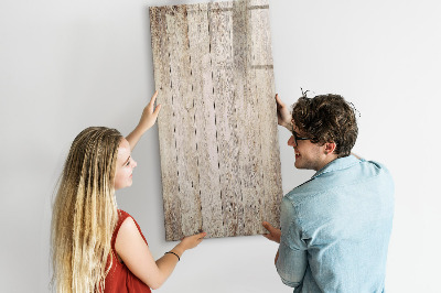 Decoratief glazen wandbord beschrijfbaar en magnetisch Foto-organizer aan de muur