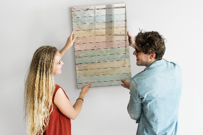Decoratief glazen wandbord beschrijfbaar en magnetisch Stijlvol bord voor foto's en notities