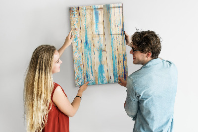 Memobord van glas met print inclusief neodymium magneten Stijlvol bord voor foto's en notities