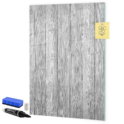 Memobord van glas met print inclusief neodymium magneten Stijlvol bord voor foto's en notities