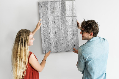 Memobord van glas met print inclusief neodymium magneten Stijlvol bord voor foto's en notities