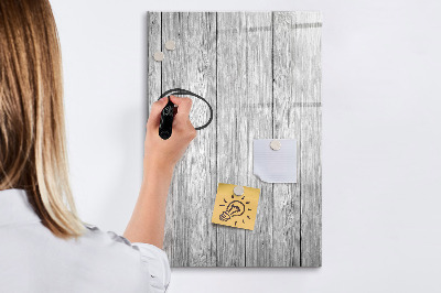 Memobord van glas met print inclusief neodymium magneten Stijlvol bord voor foto's en notities