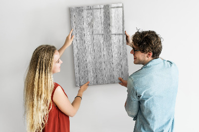 Memobord van glas met print inclusief neodymium magneten Stijlvol bord voor foto's en notities