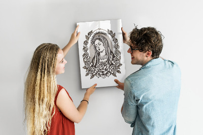 Decoratief glazen wandbord beschrijfbaar en magnetisch Stijlvol bord voor foto's en notities