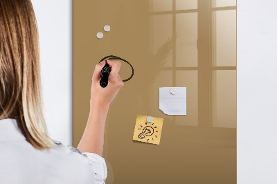 Memobord van glas met print inclusief neodymium magneten Een praktisch prikbord voor notities en foto's.