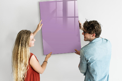 Decoratief glazen wandbord beschrijfbaar en magnetisch Een kleurrijk prikbord voor notities en foto's
