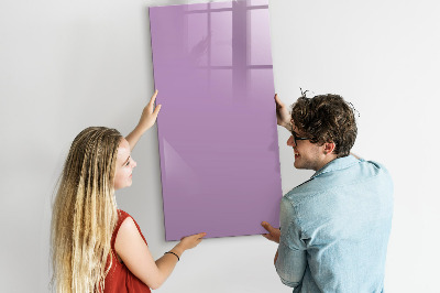 Decoratief glazen wandbord beschrijfbaar en magnetisch Een kleurrijk prikbord voor notities en foto's