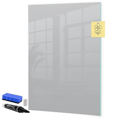 Memobord van glas met print inclusief neodymium magneten Magnetisch bord voor foto's en notities