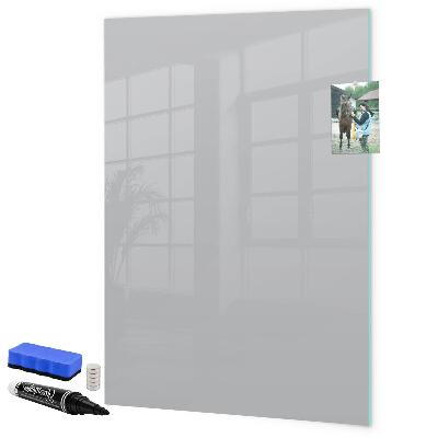 Memobord van glas met print inclusief neodymium magneten Magnetisch bord voor foto's en notities