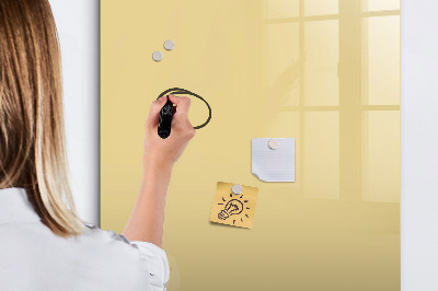 Memobord van glas met print inclusief neodymium magneten Magnetisch bord voor notities en foto's