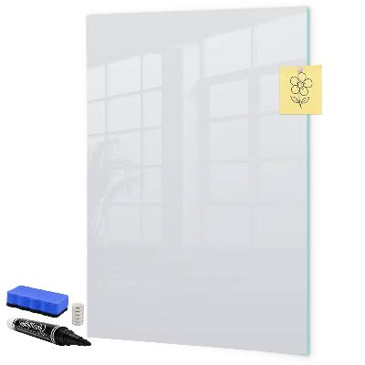 Decoratief glazen wandbord beschrijfbaar en magnetisch Herinneringen vastleggen in een moderne stijl.