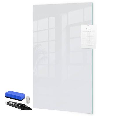 Decoratief glazen wandbord beschrijfbaar en magnetisch Herinneringen vastleggen in een moderne stijl.
