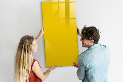Memobord van glas met print inclusief neodymium magneten Een kleurrijk prikbord voor notities en foto's